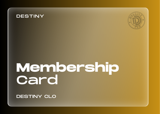 Destiny Membership Card